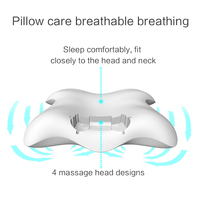 Saien – oreiller de lit orthopédique, nouveau Design, haut-parleur, taie d'oreiller en coton pliable, sans fil, fonction musique, oreiller de sommeil de voyage