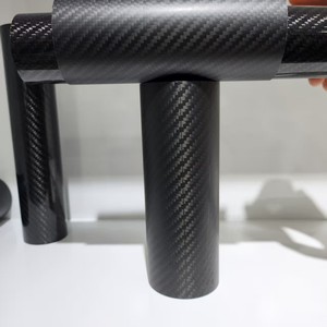 ท่อกลมคาร์บอนไฟเบอร์ทนความร้อนน้ำหนักเบาสำหรับรองรับเตาอุตสาหกรรมสำหรับใช้ในการเล่นกีฬาและลดการหยุดทำงาน - Product Image 6