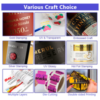 Etiquetas Personalizadas para Empaque de Chocolate, Etiquetas Adhesivas para Productos Alimenticios, Etiquetas con Logotipo Personalizado para Galletas, Postres y Empaque de Panadería