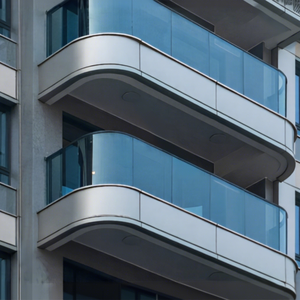 Système de façade murale en aluminium moderne pour bâtiments, murs extérieurs personnalisés pour bureaux commerciaux et hôtels - Product Image 1