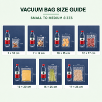 Film d'emballage plastique, sachets sous vide, carton, surface gaufrée, qualité alimentaire, transparent, résistant, compatible congélateur, rouleau hermétique personnalisé