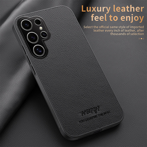 Coque de téléphone en TPU à effet grain de litchi magnétique, toucher soyeux, pour Samsung S26 S25 S24 S23 S22 <span class=keywords><strong>S21</strong></span> S20 <span class=keywords><strong>FE</strong></span> Plus ultra, coque arrière souple - Product Image 2