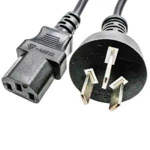 Argentina Power Cord 10 Amp 2 Wire IRAM 2063 Standard Plug AC Power Supply Cords Custom Long Power Cord IRAM Approved