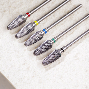 2.35mm <b>Tungsten</b> Steel Oval Nail Drill Bit Grinding Head for Nail Polishing and Gel Removal - Product Image 3