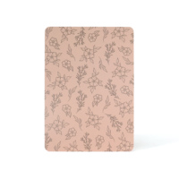 Logotipo personalizado Baby Milestone Cards Libro de tapa dura Devocional Self-Love Document para apreciar el registro de memoria del primer año del bebé