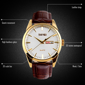 VVS Cinturino Vera Pelle Orologio Uomo Lusso Quarzo Alta Qualità Made in China OEM ODM Basso MOQ - Product Image 4