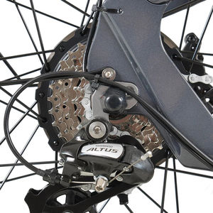 Vélo électrique tout-terrain Vakole V26 250W 26 pouces avec suspension intégrale, capteur de couple, batterie 48V 20.8Ah, OEM ODM - Product Image 5