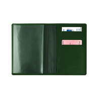 Porte-cartes d'immatriculation de voiture en cuir PU, design de luxe durable, forme carrée, avec logo personnalisé, support promotionnel pour documents