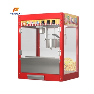 Machine distributrice de pop-corn à gaz tout-en-un FXT 220V avec accepteur de pièces/billets <span class=keywords><strong>et</strong></span> surveillance en temps réel, neuve <span class=keywords><strong>et</strong></span> d'occasion, pour maïs - Product Image 4