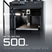Version Globale Bambu Lab P1S Combo – Imprimante 3D FDM de Bureau à Coeur Fermé, Haute Vitesse, Impression Multicolore Rapide 500mm/s