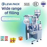 Machine d'emballage de granulés à grande vitesse, machine de remplissage automatique de sachets, équipement de remplissage d'arachides et d'amandes pour les aliments en conserve