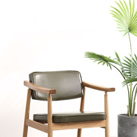 Salon moderne meubles de loisirs fauteuil canapé chaise en bois en tissu