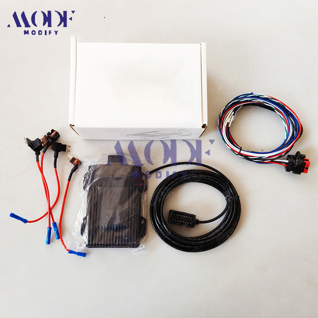 URacing Grade Electronic Sound Booster Wireless Phone Adjust Loud Aggressive Exhaust Tone Universal Car Accessory