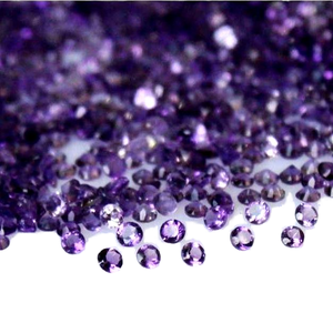 Cabujón de Amatista Natural Suelta de Alta Calidad, Formas Redondas, Ovaladas y de Pera, de 2MM-10MM, Piedra Certificada para Fabricación de Joyas - Product Image 1
