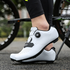 <span class=keywords><strong>Scarpe</strong></span> da Ciclismo Unisex con Doppia Fibbia, Resistenti e Traspiranti, per <span class=keywords><strong>Bici</strong></span> da Strada, MTB, <span class=keywords><strong>Corsa</strong></span> - Product Image 4