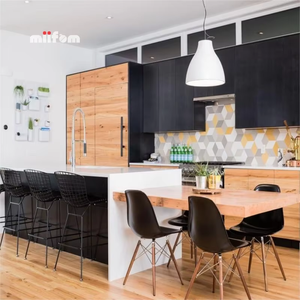 Chất lượng cao hiện đại phong cách Châu Âu sơn mài tủ bếp sang trọng tủ bếp - Product Image 2