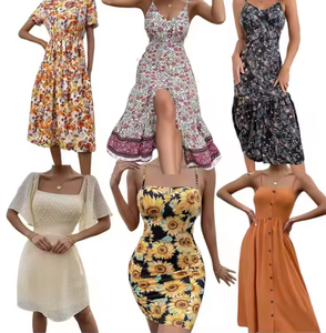 Liquidación de Fábrica 2026, Promoción de Descuento al Por Mayor, Gran Cantidad de Vestidos Casuales Baratos, <span class=keywords><strong>Ropa</strong></span> Surtida de Origen Chino, Marcas Variadas - Product Image 1