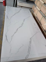 Panneau mural en PVC UV de haute qualité 4x8 pieds, alternative au marbre, panneau en PVC UV de 3 mm