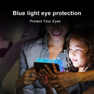 Seguridad rentable AG mate esmerilado púrpura serigrafía HD Anti-azul Amplia variedad Protector de pantalla de vidrio templado para Iphone 16 - Product Image 4