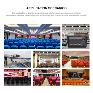 มิกเซอร์เสียงบลูทูธระดับมืออาชีพ IPALead MC-216 16 ช่องสัญญาณ พร้อมระบบเสียงเซอร์ราวด์ วัสดุพลาสติก รองรับ MP3 สำหรับดีเจ ควบคุมการแสดงบนเวที ใช้พลังงาน 48V - Product Image 5