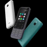 Teléfono Celular 6300 Versión 2020 Directo de Fábrica - 2G Doble SIM, Botones Grandes, Radio FM, Móvil Sencillo para Personas Mayores y Estudiantes