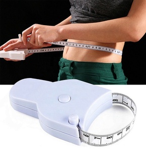 Calculadora portátil multifunción <span class=keywords><strong>de</strong></span> <span class=keywords><strong>índice</strong></span> <span class=keywords><strong>de</strong></span> <span class=keywords><strong>masa</strong></span> <span class=keywords><strong>corporal</strong></span> (IMC) Cinta métrica médica suave Sistema métrico con mango retráctil automático - Product Image 6