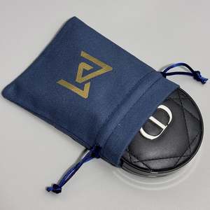 Promotional Drawstring Blue Gift Bag Small <b>Velvet</b> <b>Pouch</b> Mini <b>Velvet</b> Draw String Bags - Product Image 4