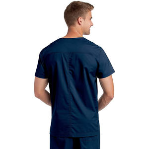 Beau costume de gommage d'hôpital traditionnel pour hommes tissé en coton de polyester Design confortable et élégant pour les patients et le personnel - Product Image 5