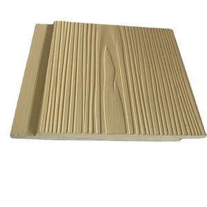 Panneau mural extérieur en fibro-<span class=keywords><strong>ciment</strong></span> à grain <span class=keywords><strong>de</strong></span> bois pour la décoration extérieure - Product Image 1