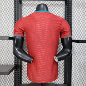 Jersey Sepak Bola Musim Panas Pria Edisi Pemain 25-26 Populares Berkualitas Tinggi Bahan Mesh Cepat Kering Bernapas 100% Poliester Kerah Bulat - Product Image 2