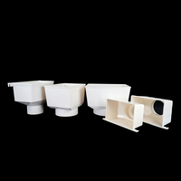 Adaptateur de rallonge de tuyau de descente flexible en PVC pour les applications de toit et de drainage Offres bon marché en vrac