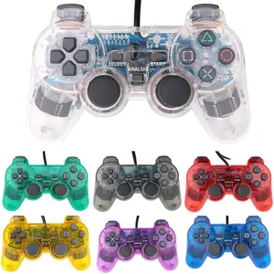 Factory spot P2 wired gamepad PS2 Console gamepad PS2 Vibration gamepad can be OEM