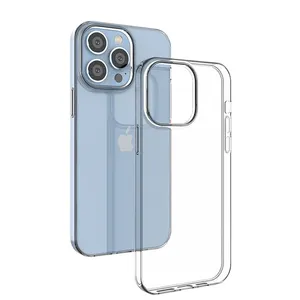 Casing baru untuk iPhone 15 14 Pro Max, pelindung belakang ponsel TPU Ultra tipis untuk iPhone 11 12 13 pro max untuk iPhone 15 Plus