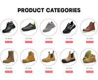 Bottes de sécurité imperméables Workland, bottes de sécurité pour pompiers en cuir véritable de qualité supérieure avec embout en acier pour hommes