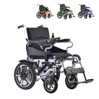 Fauteuil roulant de mobilité pliant de fauteuil roulant d'assistance de puissance de moteur électrique rechargeable léger avec le T006-50111 de batterie au plomb
