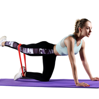 Yoga formation Pilates Sport Latex bandes élastiques pour Fitness bandes de résistance en caoutchouc avec LOGO de force