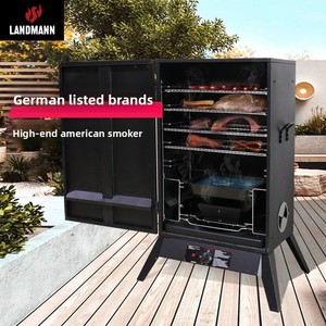 Comercial y doméstico American <span class=keywords><strong>Texas</strong></span> Gas <span class=keywords><strong>Grill</strong></span> Rack BBQ <span class=keywords><strong>Grill</strong></span> Fumador de leña Lujosa máquina de acero con recubrimiento en polvo Premium - Product Image 4