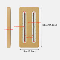 Système de montage de rail hydrofoil en PVC renforcé, boîte de rail double pour planche de foil