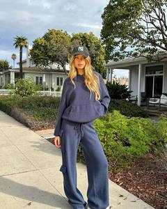 RUIQUWIN-Conjunto de Suéter de Punto Personalizado para Mujer, Conjunto de Dos Piezas de Otoño - Product Image 2