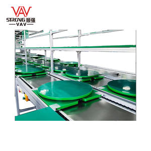 Fabrieksprijs Pallet Transportsysteem Lithiumbatterij Productie Distributieband Transportband - Product Image 5