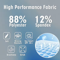 Op maat gemaakte sublimatie bedrukte golf poloshirts voor heren, performance polyester, vocht afvoerend, sneldrogend, korte mouwen