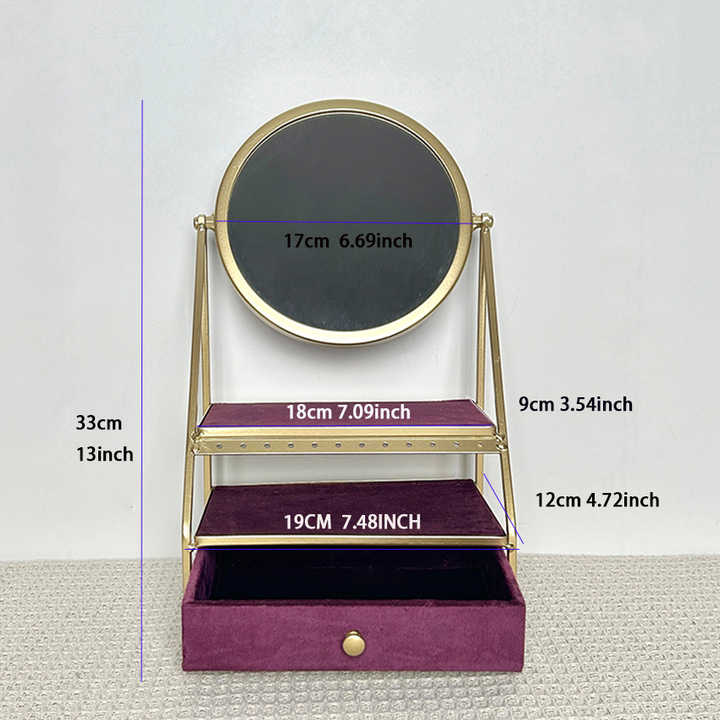 Velvet Jewelry Box Packaging Display Creative Decoration Shop Window ...