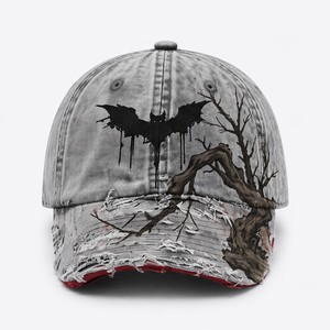 T&L Wholesale Custom Logo Embroidered 6-Panel Adjustable Sporty Soft Vintage Washed Cotton Denim Baseball <b>Cap</b> for Men <b>Women</b> - Product Image 2