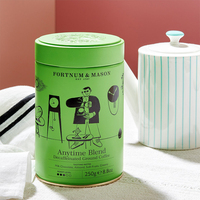 Vente en gros de boîtes rondes hermétiques de 500 g pour café, thé, protéines en poudre, matcha, biscuits, pack de voyage, étiquette personnalisée avec logo imprimé