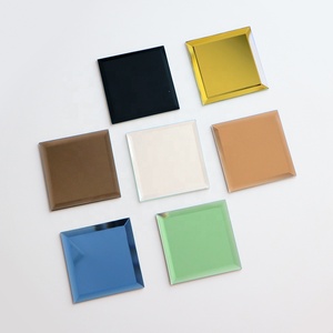 Gạch Mosaic Pha Lê, Gạch Ốp Gương, Gạch Ốp Lát Vuông Màu Đánh Bóng - Product Image 5