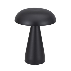 Modern Crystal Bell <b>Shade</b> Table Lamp Brass Base E26 LED AC 110V 3000K <b>Black</b> <b>Shade</b> Decorative Middle Size Push Button - Product Image 1