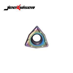 JEEKVISEN WCMT050308-SF JS115P เม็ดมีดซีเอ็นซีความแข็งสูงพิเศษ สำหรับงานเจาะเร็ว ตัดความเร็วสูง เครื่องกลึงยู รับผลิตแบบ OEM/ODM - Product Image 2