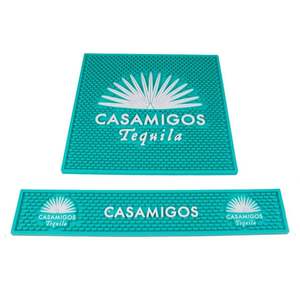 Wholesale Custom Bartender Accessories Anti Slip Soft PVC Silicone Rubber Bar <b>Beer</b> <b>Mat</b> - Product Image 1