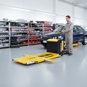 Chariot de manutention robuste en acier 3,5T pour véhicules lourds, manuel, pour garage, atelier et usage domestique, garantie 2 ans - Product Image 1
