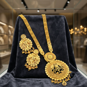 Wholesale Forming 14K 18K 24K Micro Gold Filled <b>Long</b> <b>Necklaces</b> Set, Fashion <b>Long</b> <b>Necklaces</b> Set, Traditional Design Jewelry Set. - Product Image 5